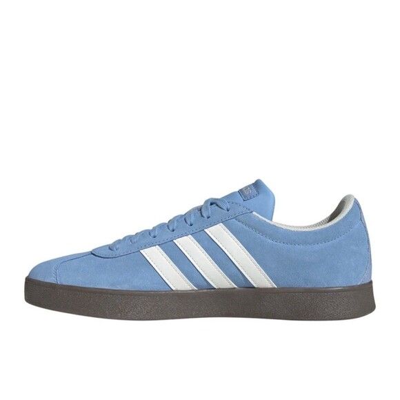 adidas Vl Court 2.0 Lace Up  Mens Blue Sneakers Casual Shoes JI0496 Size 8 main image 8